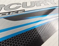 Mercury 100HP Four Stroke 2013-2017 Outboard Decal Kit